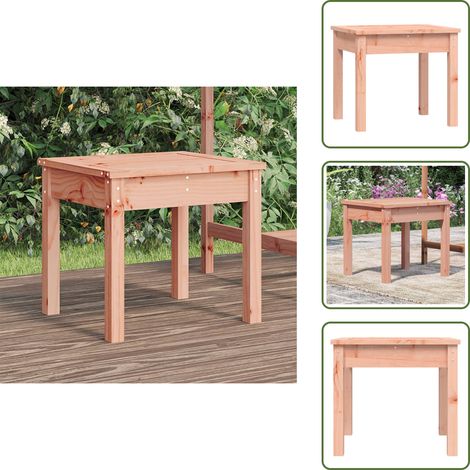 Panca da balcone - vidaXL Panca da Giardino 50x44x45 cm in Legno Massello di Douglas - Panca in legno massello