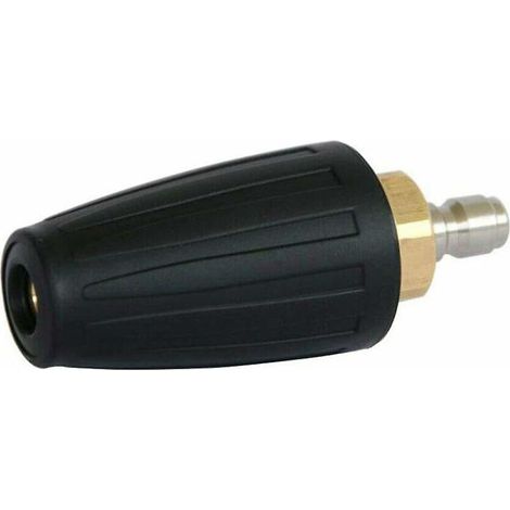 Buse rotative turbo 3600 PSI pour nettoyeurs haute pression à eau froide avec raccord rapide 1/4". (1/5)