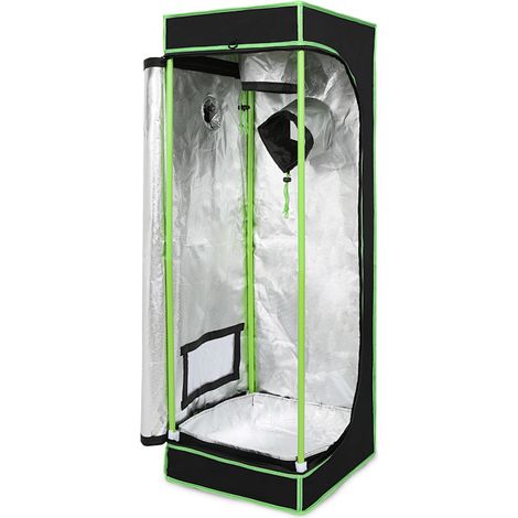 Randaco Armario de cultivo interior con tela Oxford 600D resistente, ignífuga y antidesgarro 40x40x120cm (1/5)