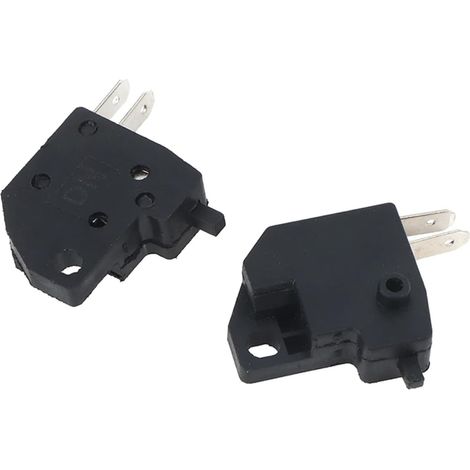 Interrupteur de frein pour moto, kit d'interrupteur de feu stop universel gauche et droit pour maître-cylindre de moto, compatible avec la plupart des motos (1/5)