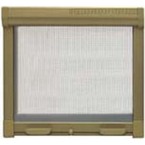ZANZARIERA A RULLO VERTICALE CON FRIZIONE COLORE BRONZO - CM.60X150H.