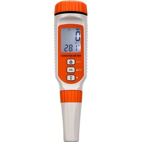 Testatore Digitale Professionale per Acqua - Analizzatore di Conducibilit脿, TDS e Solidi Dissolti con Termometro Integrato (1/5)