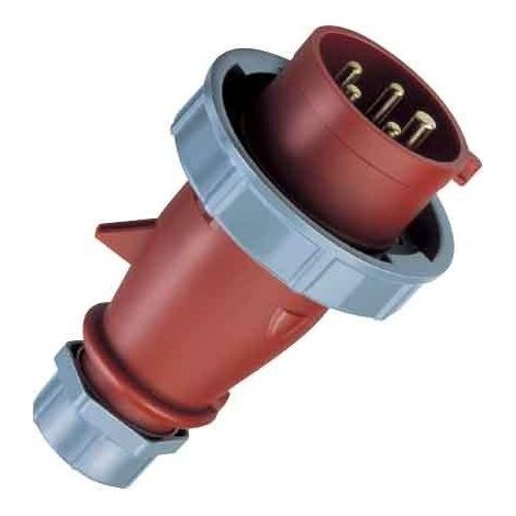 Mennekes 16A 5P 6H 400V connecteur rouge sécurisé