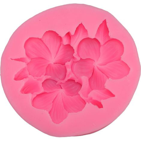 Plumeria-Kerzenmodell aus lebensmittelechtem Silikon, Plumeria-Blütenkerzenmodell für Bastelarbeiten (1/5)