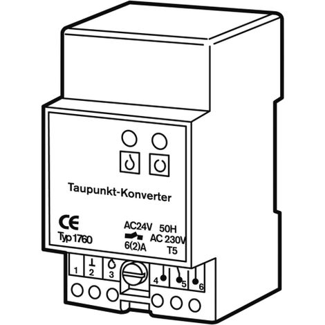 Erweiterte Taupunktüberwachung Schaltrelais m.5 Anschl.f.Taupunktfühler - 50900000062 von Weishaupt