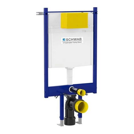 MODULO PER WC SOSPESO CASSETTA INCASSO DUPLO WC 199 SLIM- 3-6 lt- FLUID- pezzi 1 (1/2)