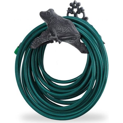 Support de tuyau en fonte avec motif grenouille (1/5)