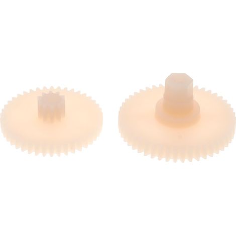 2pcs Engrenages de Rechange Engrenage de Moteur Engrenage de Brosse Latérale Compatible avec Série 5 6 7 Accessoires de Robot de Balayage Robotique Engrenage Rose (1/5)
