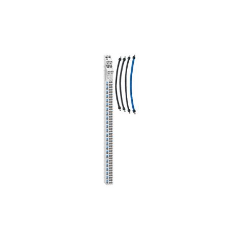 Acti9 Vdis - répartiteur vertical - 160A 250/440V 66 points de connexion - A9XPK715