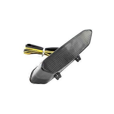 Motorrad-LED-Bremslicht/Rücklicht für YZF R1 YZF-R1 2002 2003, Blinker, Schwarz (1/5)