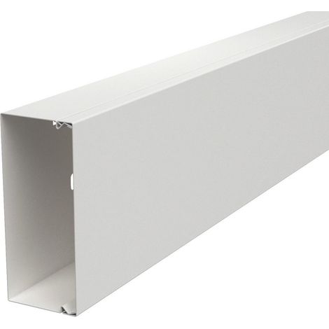 OBO Bettermann Canale passacavi con foratura sul fondo 60x150x2000 acciaio zincato a nastro / rivestito in plastica bia..., 6248640