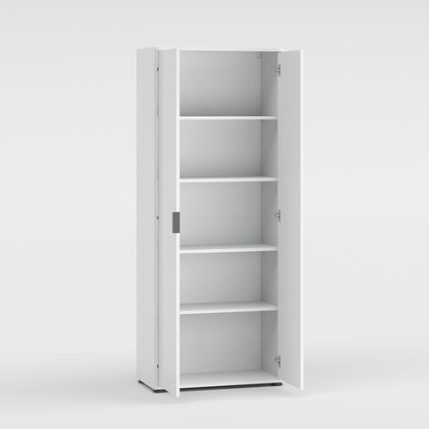 Armadio multifunzione 2 ante con 4 ripiani Made in Italy Jolly (1/5)