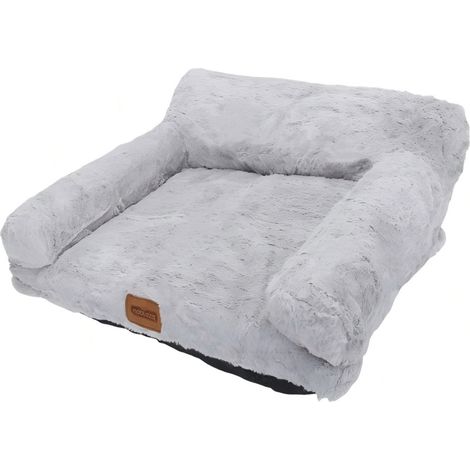 Canapé-lit en peluche en forme de lapin, rembourré et lavable pour chats et petits chiens