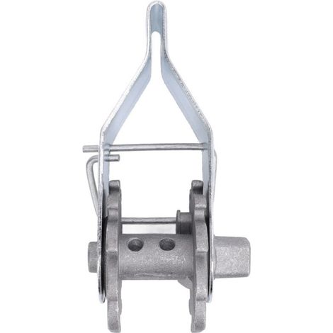 Tendeur de fil de clôture électrique en acier inoxydable robuste à cliquet, outil de jardinage (1/5)