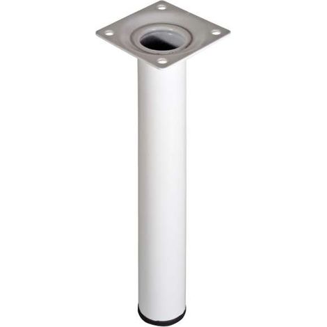 Piede tondo "Element System" - Ø 30 - H.300 mm. - bianco