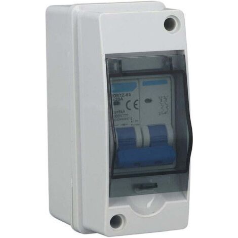 Jeffergarden Interrupteur de Déconnexion du Disjoncteur 1000V DC 20A Boîtier de Combinaison PV étanche avec Boîte de Distribution (1/5)