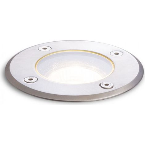 Lampada Faretto da incasso a terra ORBU R acciaio inossidabile 230V GU10 35W IP67