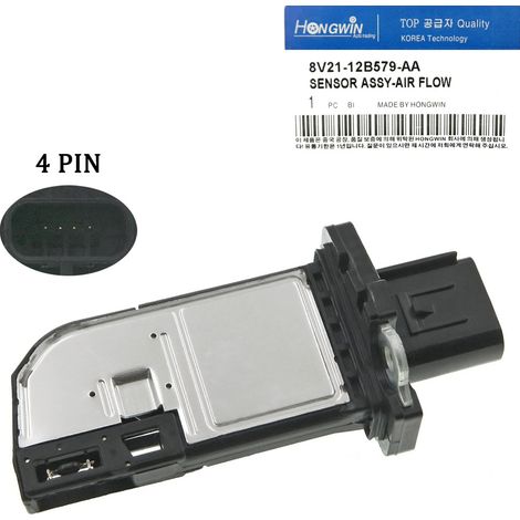 Capteur de débit d'air compatible Ford et Volvo 8V21-12B579-AA 8V2112B579AA (1/5)