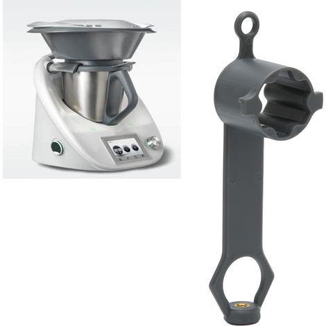 Llave de repuesto para exprimidor Thermomix TM5/TM6 – ABS, ergonómica, diámetro 2,7 x 2,1 cm, 1 unidad (1/5)