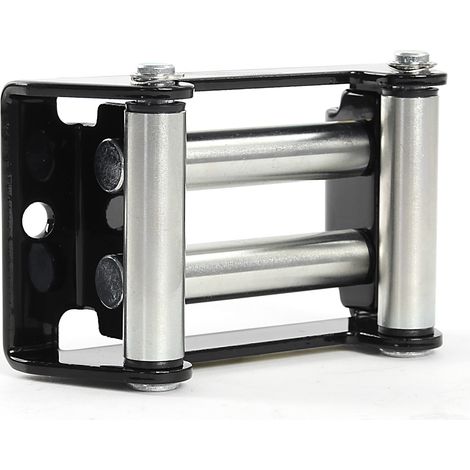 XPOtool Guida a rulli per argani Guida cavo per verricelli 907-1587kg 4 rulli Distanza fori 109mm