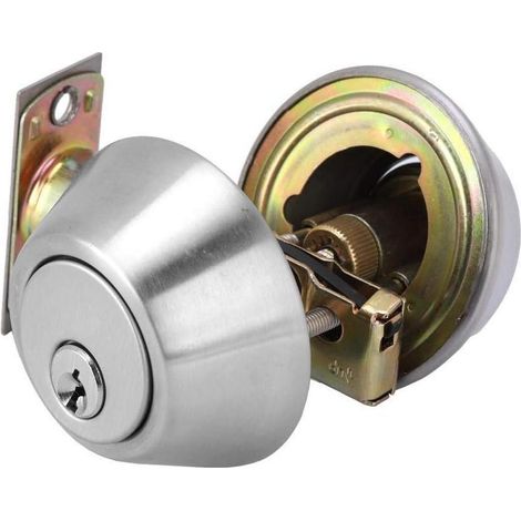 Verrou de sécurité à double cylindre en acier Cryfokt avec (1/5)