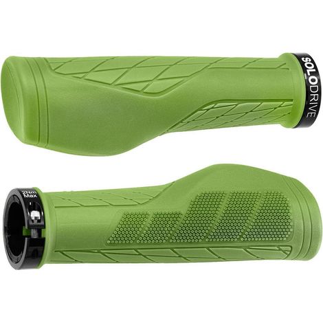 Ergonomische Fahrradgriffe rutschfest für MTB, Trekking, E-Bike, Olivgrün (1/5)