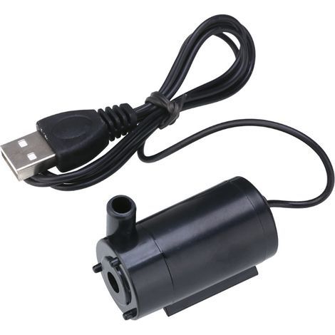 Petite pompe Submersible Ultra silencieuse DC 5V USB, filtre à eau pour Aquarium (1/5)