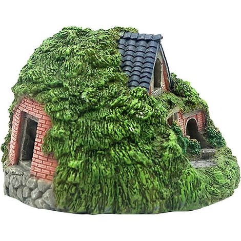 Cachette à poissons en résine, décoration d'aquarium compatible avec l'aménagement paysager du bassin (1/5)