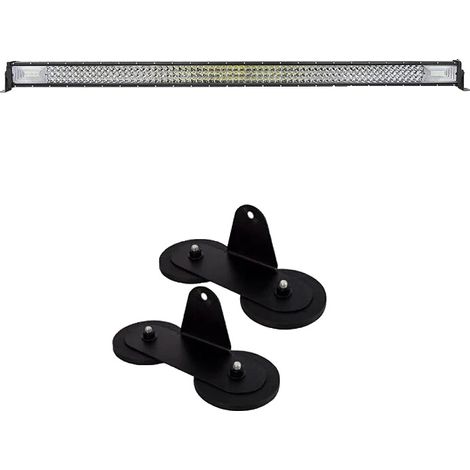 Barre lumineuse LED, faisceau combiné, design durable, 52 pouces 675w sans fil (1/2)