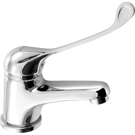 HOFFER Mitigeur de lavabo sans vidage, levier madical, chromé