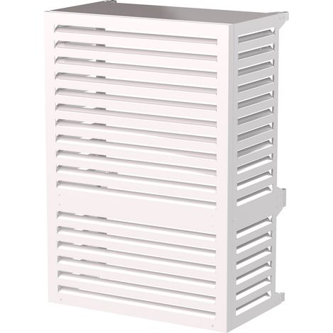 Copri Condizionatore 105x150x65 cm in Alluminio a Parete Big Blade VL Bianco (1/2)