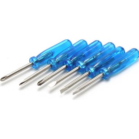 Set di mini cacciaviti Phillips + a taglio 1,6/2,0/3,0 mm Mini cacciavite Phillips Set di cacciaviti di precisione per gioiellieri Piccolo (1/5)