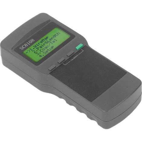 Testeur de câbles réseau - Mesure indépendante et précise avec signal sonore - Testeur de câbles téléphoniques portable