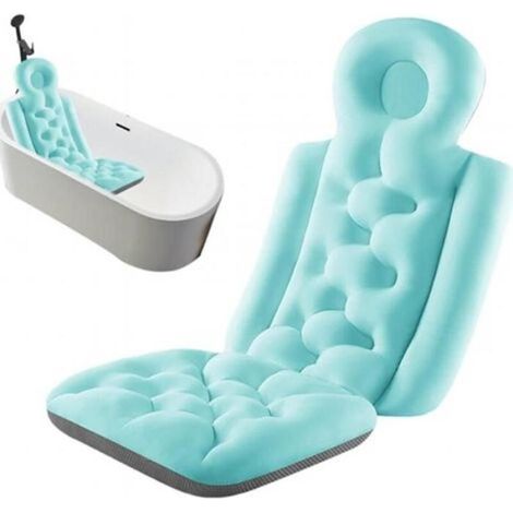 Coussin de bain – Ensemble complet d'oreillers de spa,adapté aux coussins,tapis de bain et coussins élastiques,Pratique et durable (1/3)