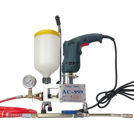 Machine de jointoiement époxy AC-999 Pompe d'injection époxy 1100W/machine de jointoiement d'eau imperméable en Mousse de polyuréthane