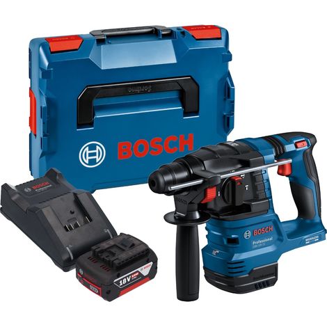 Bosch GBH 18V-22 Professional Marteau perforateur sans fil 18 V 1,9 J SDS Plus Brushless + 1x batterie 5,0 Ah + chargeur + L-Boxx (1/5)