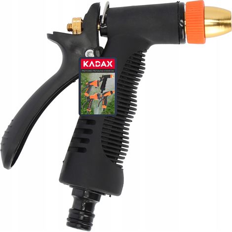 KADAX Sprühpistole aus Kunststoff ABS und Metall, Handbrause, 3 Funktionen