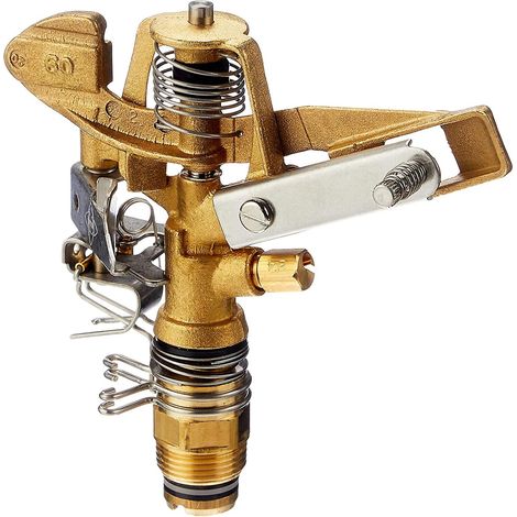 Dispositif d'irrigation sectoriel en laiton V60 avec raccord mâle 3/4". (1/5)