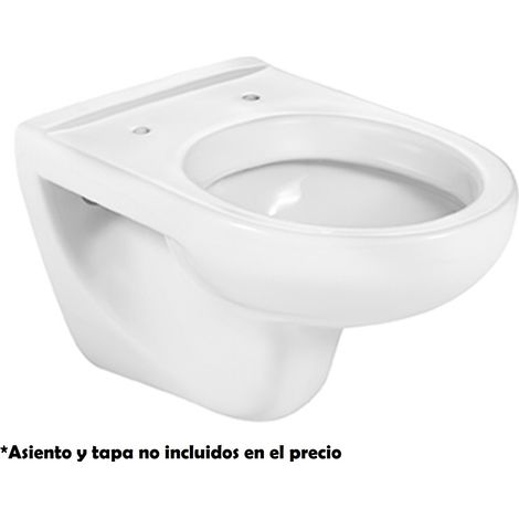 Taza de inodoro suspendida con salida horizontal VICTORIA - ROCA Color: Blanco (1/5)