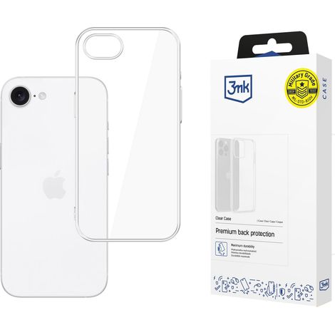Apple iPhone 16E - 3mk Klarsichthülle (1/2)