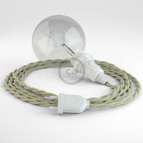 Lampe suspension Creative Cables tc43 câble 5m beige (1/5)