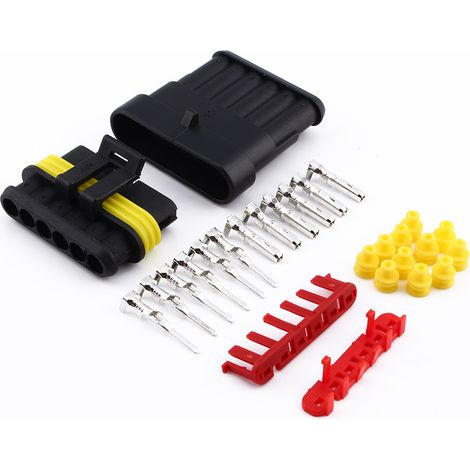 Ensemble de 6 prises étanches pour voiture (mâle et femelle) à vendre (1/5)