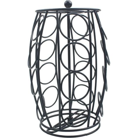 Organisateur de capsules de café, lot de 20 unités, 5 cm, en métal, pour plan de travail de cuisine, bar à café, bureau ou hôtel.-AquaForge (1/5)