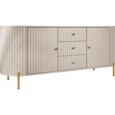Commode Comfivo Mirsoni 101 , Avec tiroirs et portes, Nombre de tiroirs: 0, 79x178x40cm (1/5)
