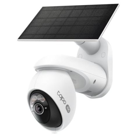 CAMARA EXTERIOR IP WIFI TP-LINK TAPO C660 4K 8MP PANEL SOLAR IP65 V. NOCTURNA COLOR 360 IA