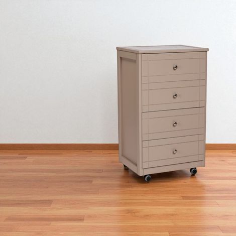 Carrello Cassettiera Giada con piano mattonelle in ceramica TORTORA (1/5)
