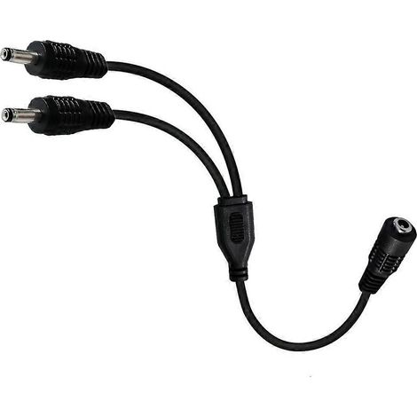 Splitter-Stromkabel für 3,5x1,35-mm-Geräte – Verdoppelt die Ladekapazität