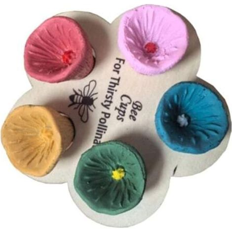 Tasses abeilles, mugs de jardin, mini-abeilles pour le jardin. (5 couleurs) A8 - AquaForge (1/5)