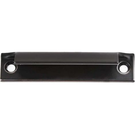 Door Handle Push-Pull Lock Sleeve Pull Knob Balcony Doors and Windows Black (1/4)