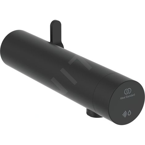 Ideal Standard SensorFlow - Mitigeur de lavabo à capteur avec mélangeur, alimentation depuis pile, noir satiné A7563XG (1/3)
